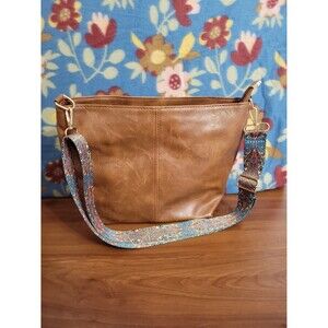 Brown Leather Crossbody/Shoulder Bag